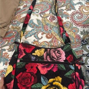Vera Bradley Havana Rose crossbody EUC